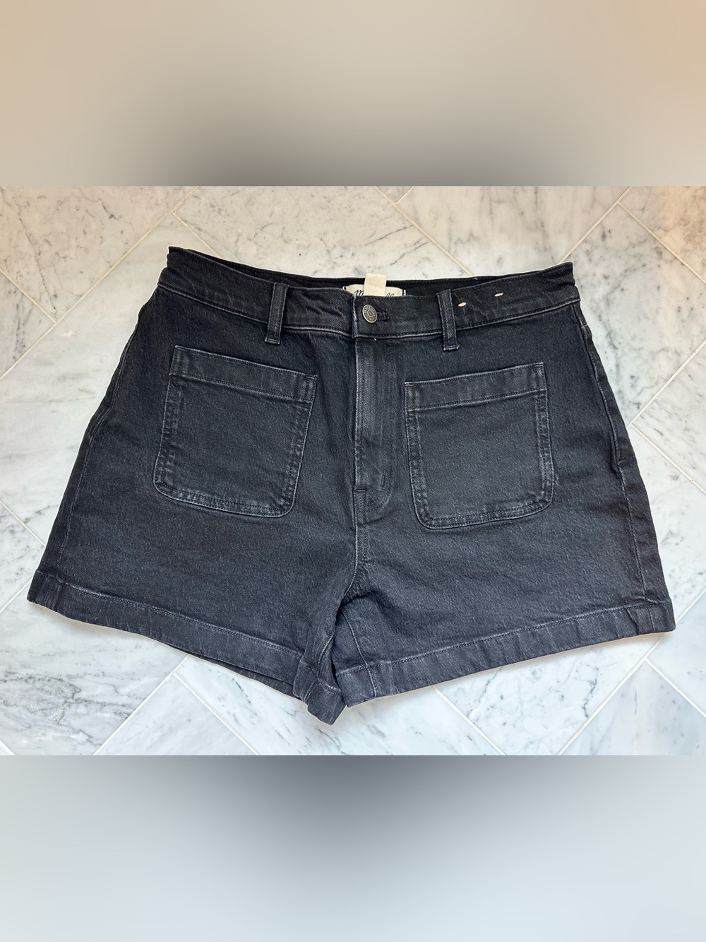 Madewell, the high-rise sailor short size 29